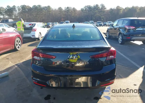 2019 Hyundai Elantra Sel from USA, damaged, VIN 5NPD84LF9KH406060